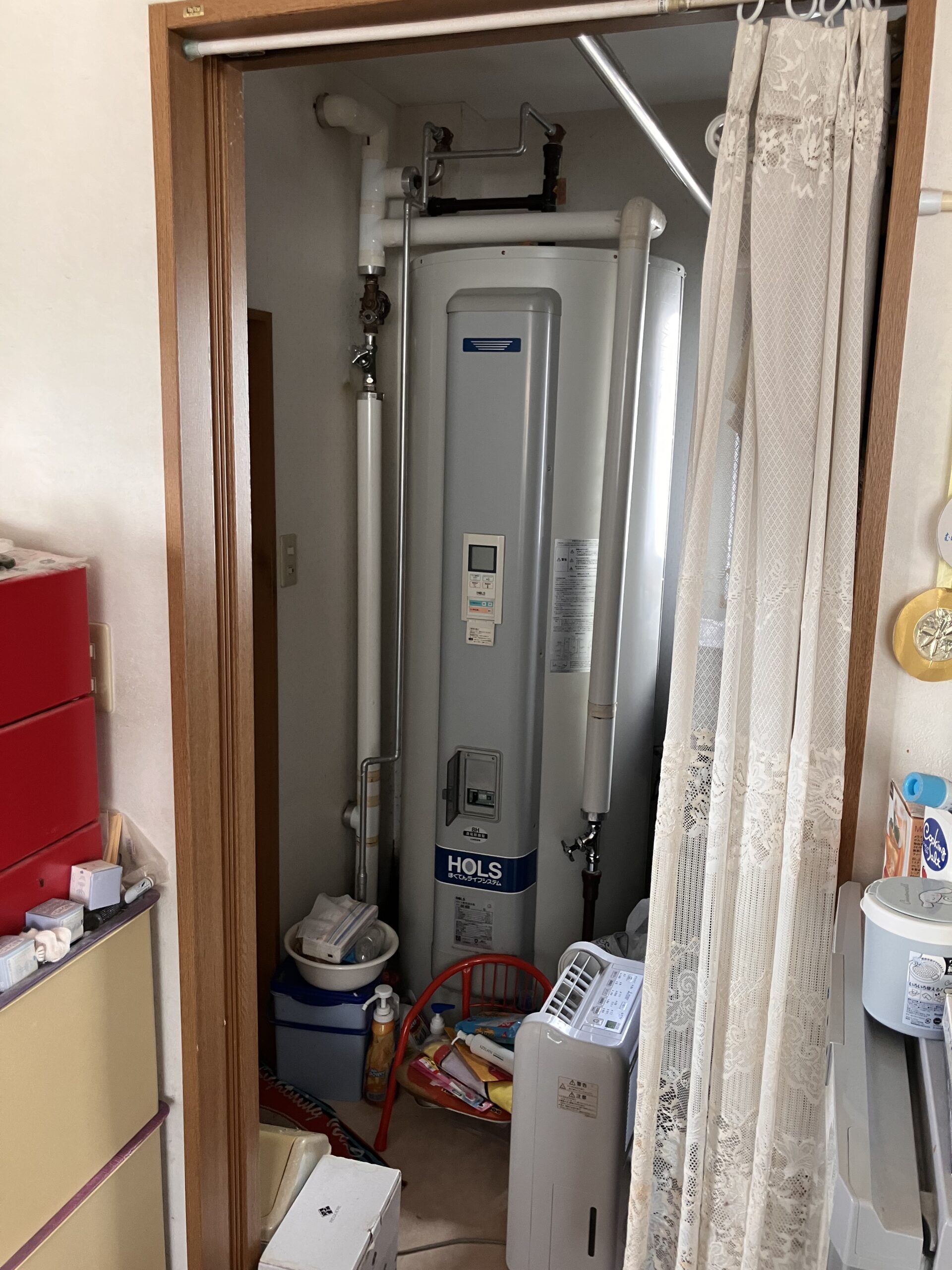 電気温水器からエコキュートへ交換工事